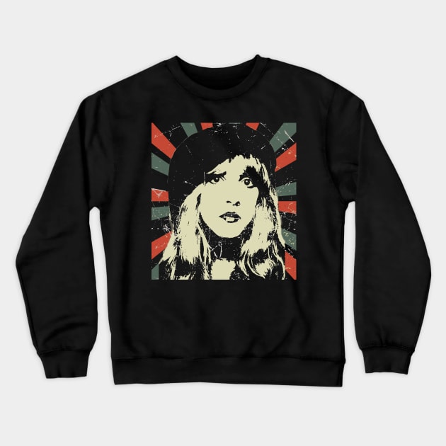 Stevie Nicks || Vintage Art Design || Exclusive Art Crewneck Sweatshirt by Setipixel